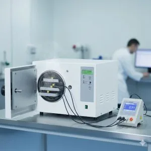Etalonare sterilizatoare cu aburi (autoclave)