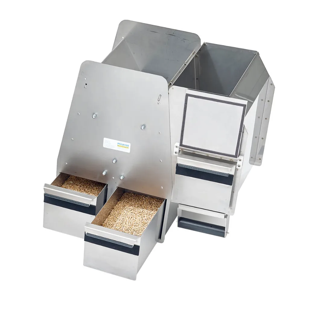 Divizor de probe cu jgheab - 5 litri, 34 fante, Pfeuffer - Image 4