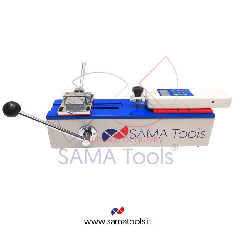 Stand orizontal manual pentru dinamometre, cu acționare cu maneta levier-SADFGHS-M