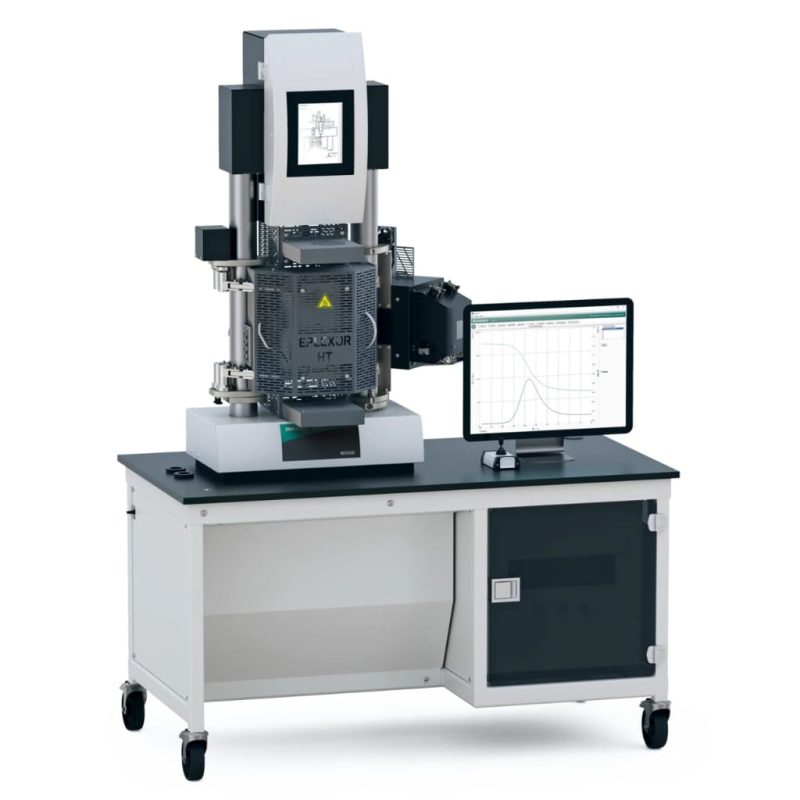 Analizor dinamic mecanic DMA Eplexor® HT Series până la  500 N, Netzsch