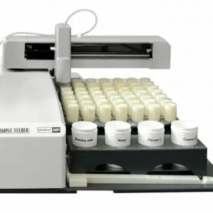 EKOMILK-AMP Mini-Lab-analizor de celule somatice și parametrii grăsime, densitate, proteine, conductivitate, punct de îngheț, apă adugata din lapte cu carusel automat cu 49 de probe