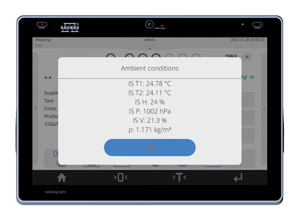 Balanța  analitică XA 210.5Y.A, cântărire digitală avansată cu comenzi vocale și RFID, Radwag - Image 2