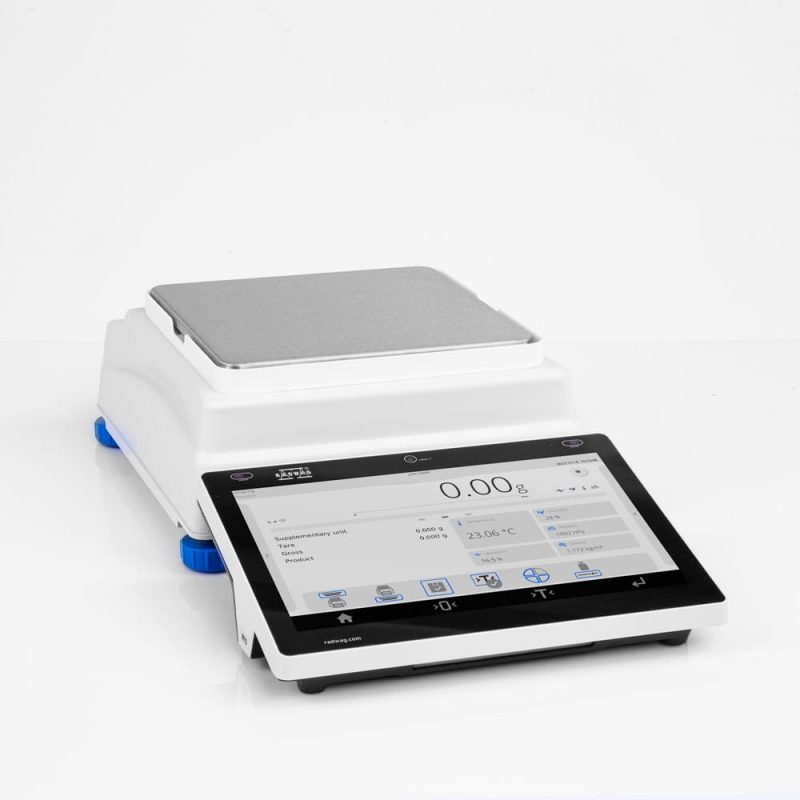 Balanța  de precizie PS 8100.5Y.M - ELLIPSIS, 10 inch, audit digital, RFID, lumină ambientală, Radwag