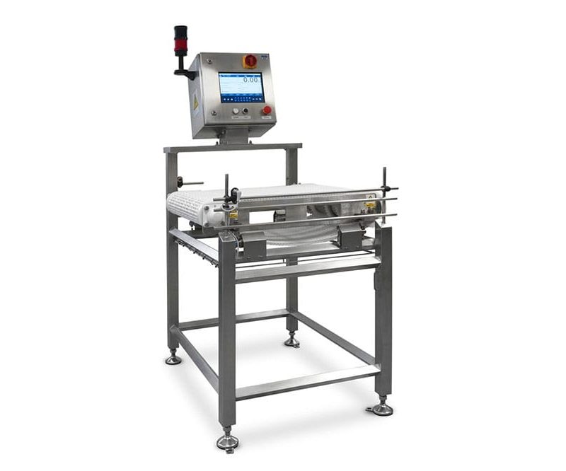 Cântar de bandă automat DWT/RC 30/HYF pentru linii tehnologice din industria alimentară, Radwag