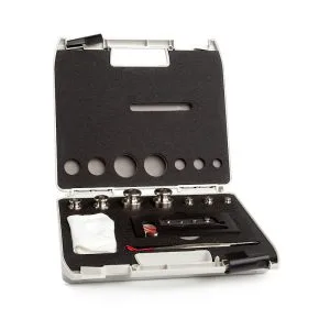 Set greutăți cilindrice (1 g - 100 g), cutie plastic, standard M1