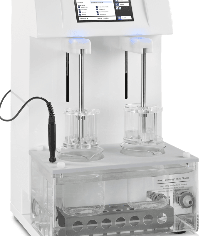 Tester dezintegrare seria ZT 730, Erweka