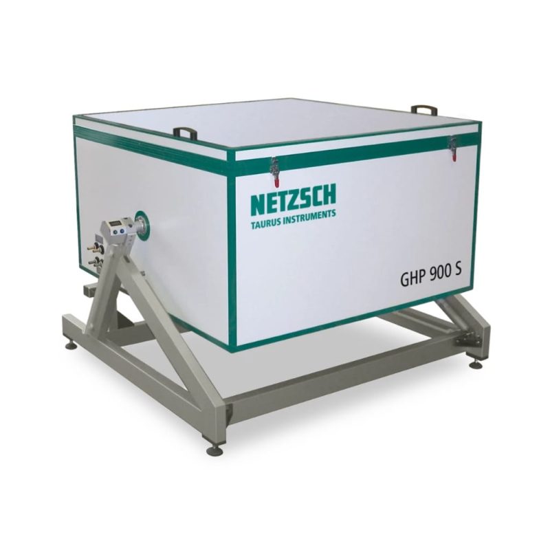 GHP 900S instrument cu metodă de măsurare absolută, cu cameră de testare înclinabilă, Netzsch