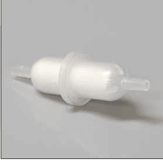 Filtru poros în linie, din polipropilenă ,cu mediu de filtrare integrat, Porvair