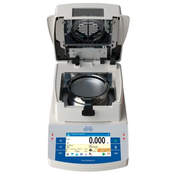 Analizor de umiditate MA 200/1.X2.IC.A.NS - soluții avansate pentru determinarea rapidă a umidității, Radwag - Image 4