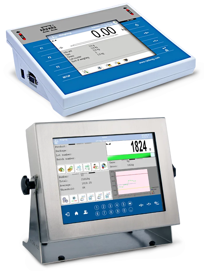 Cântar de înaltă rezoluție HY10.150.1.HRP.H.M2.1 - platformă robustă pentru sarcini de până la 150 kg, Radwag - imagine 3