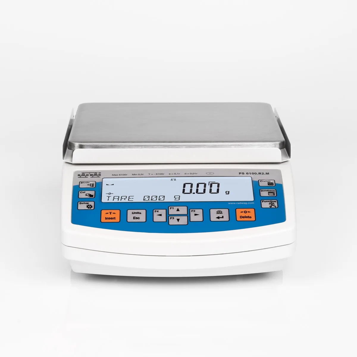PS 8100.R2.M Precision Balance with Advanced LCD Display and Multiple Communication Interfaces