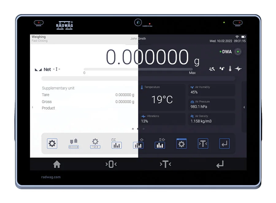 Microbalanță MYA 0.8/3.5Y - Precizie și funcționalități avansate, Radwag - Image 17