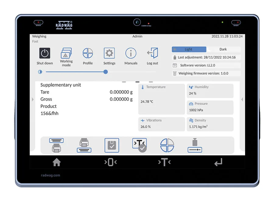 Microbalanță MYA 0.8/3.5Y - Precizie și funcționalități avansate, Radwag - Image 14