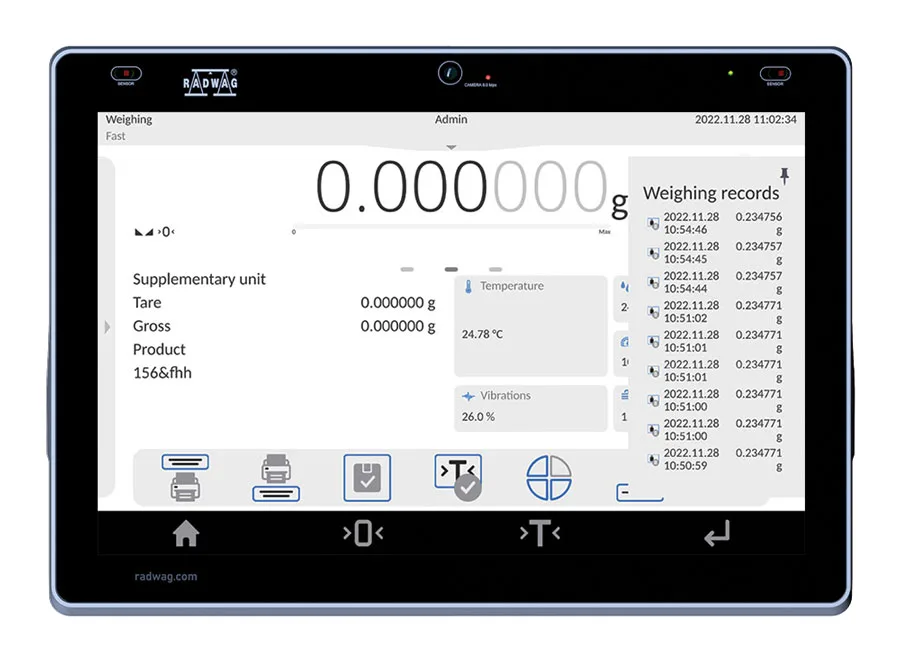 Microbalanță MYA 0.8/3.5Y - Precizie și funcționalități avansate, Radwag - Image 15