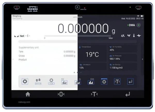 Microbalanță MYA 0.8/3.5Y - Precizie și funcționalități avansate, Radwag - Image 12