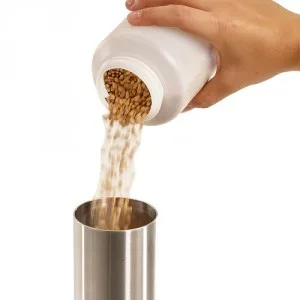 Kit portabil HECTO 0,5 l, cu balanță digitală pentru măsurare greutate hectolitrică inclusă