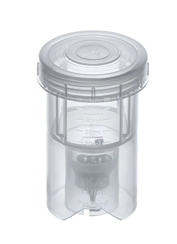 BMT-50-S-M-gamma-Vas de amestecare steril, echipat cu bile din oțel inoxidabil și capac membrană, 50ml, IKA