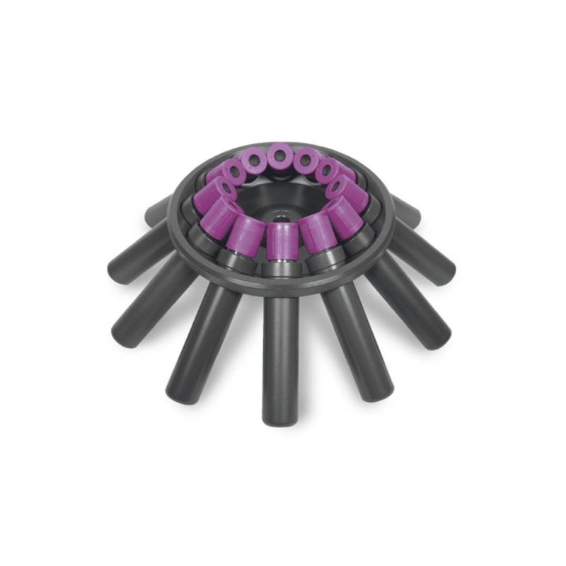Rotor cu unghi fix + 12x mansoane B15/10 12x10/15 mL