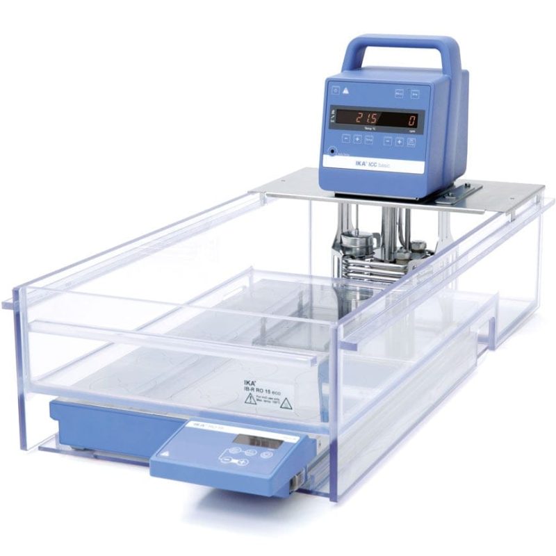 Circulator cu baie și agitator magnetic IKA ICC basic IB R RO 15 eco