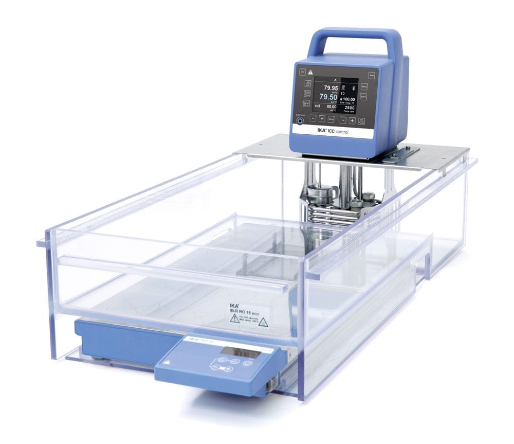 Circulator cu baie și agitator magnetic IKA ICC control IB R RO 15 eco