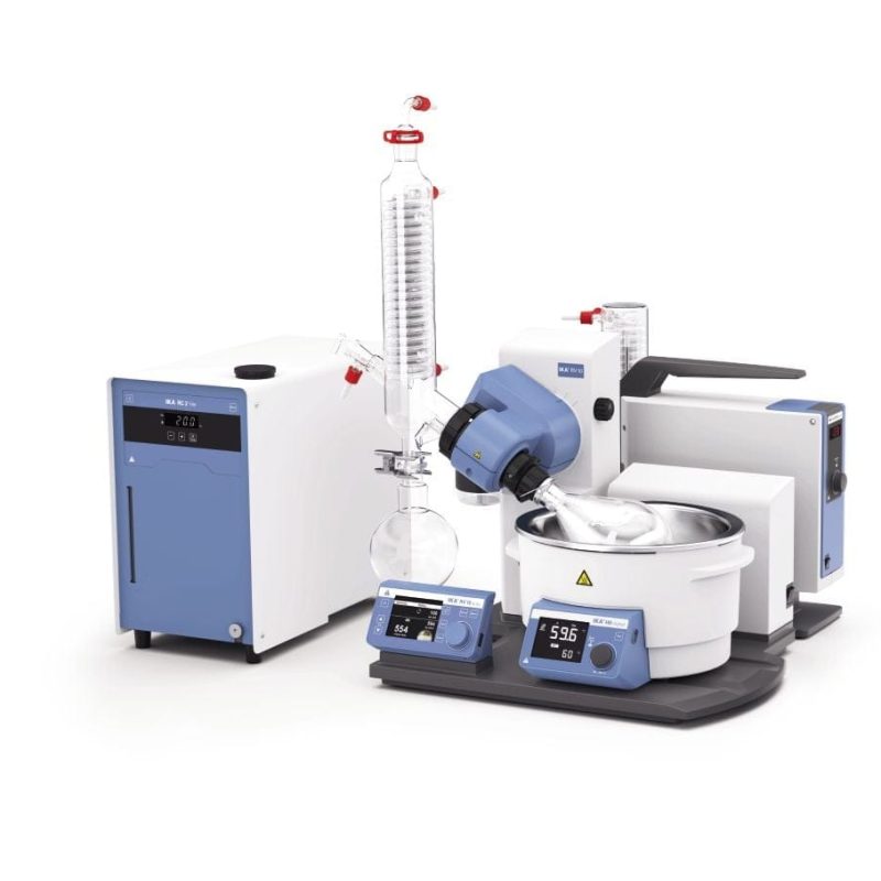 Soluție completă evaporator rotativ IKA RV 10 auto pro V-C Complete