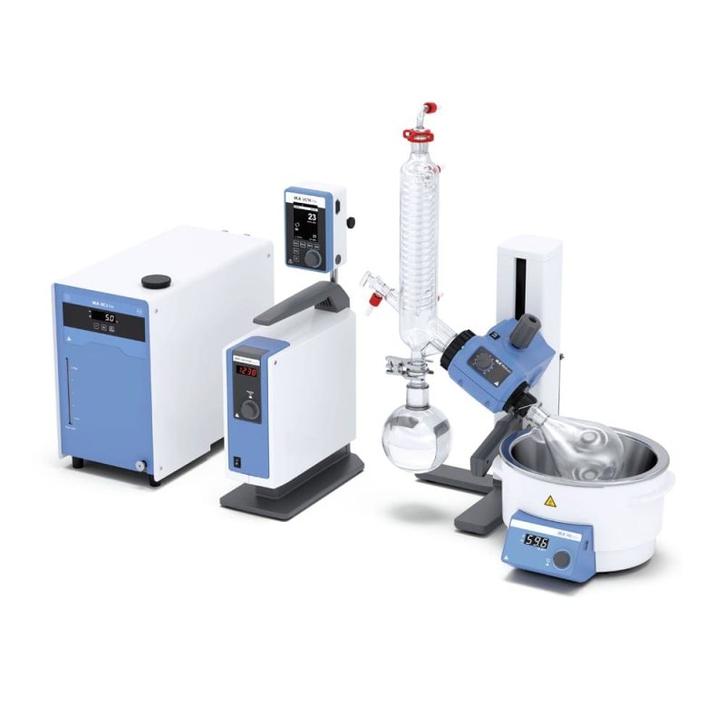Soluție completă evaporator rotativ IKA RV 3 pro V-C Complete