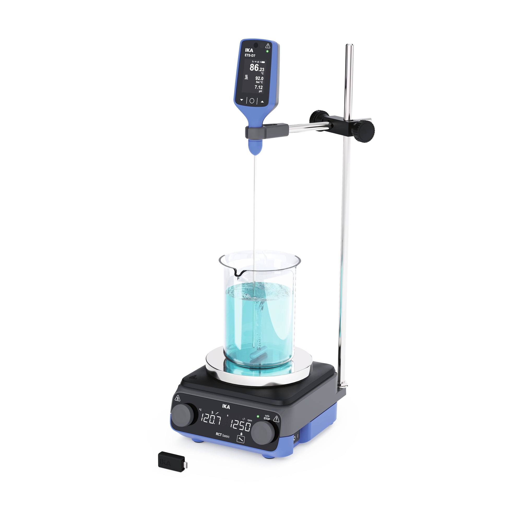 Agitator magnetic IKA RCT basic ETS-D7 Solution