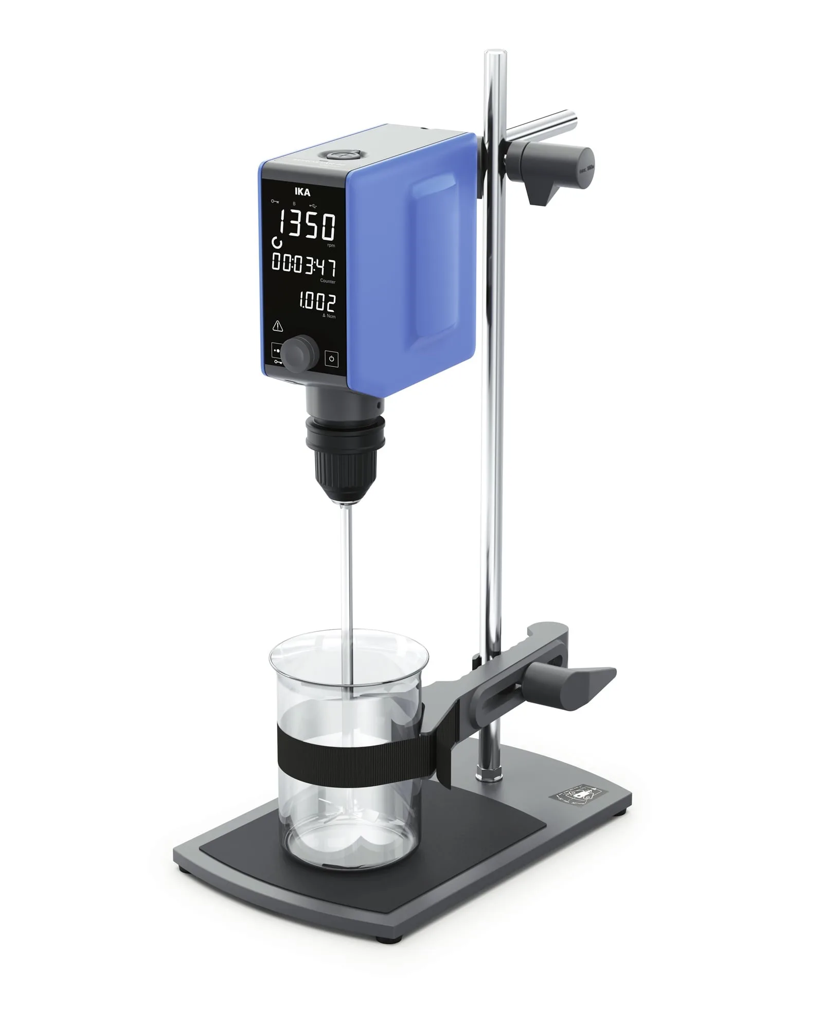 Agitator cu ax IKA EUROSTAR 20d plate stand Solution