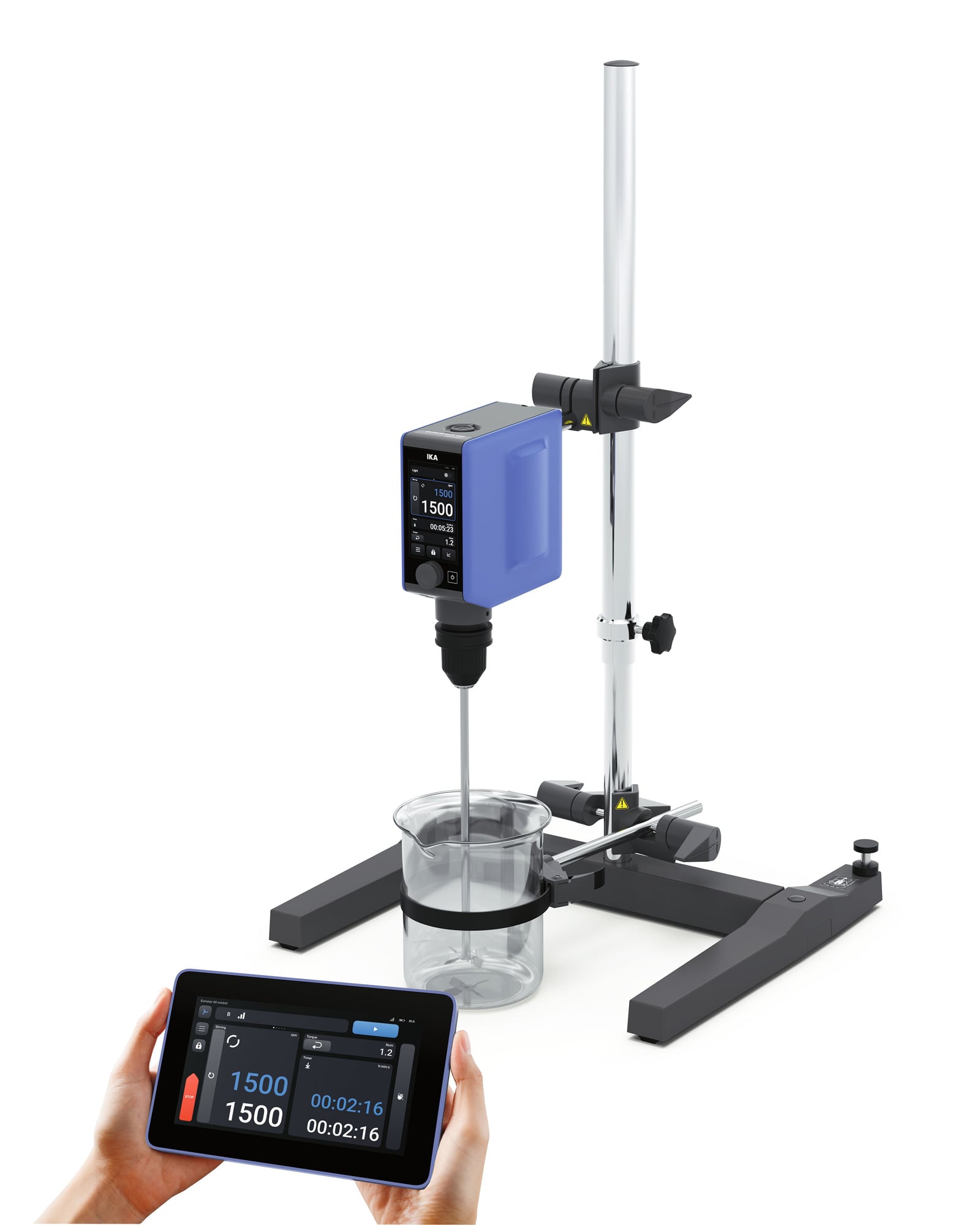 Agitator cu ax IKA EUROSTAR 100c Hub Solution