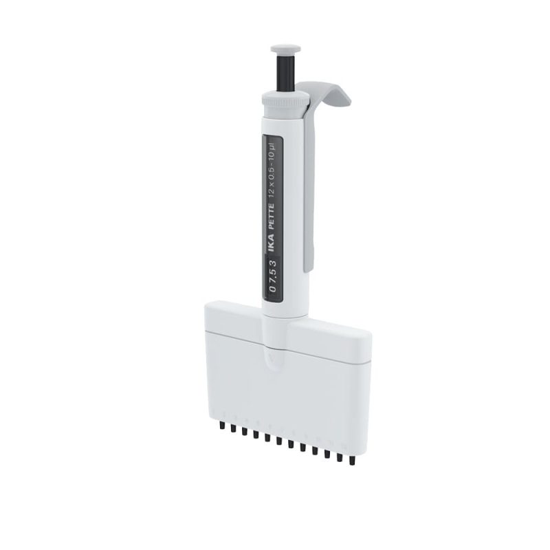 Pipetă de laborator IKA PETTE multi 12 x 0.5-10 µl