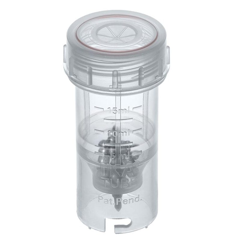 Tub IVD IKA BMT-20-S-IVD.50 pentru morărit cu bile, steril, etichetă IVD, 20 ml