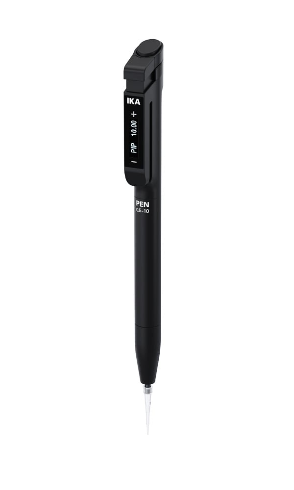Pipetă de laborator IKA PEN 0,5 - 10 µl, Electronic Pipette