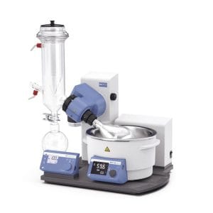 Evaporator rotativ IKA RV 10 digital with Dry Ice Condenser coated