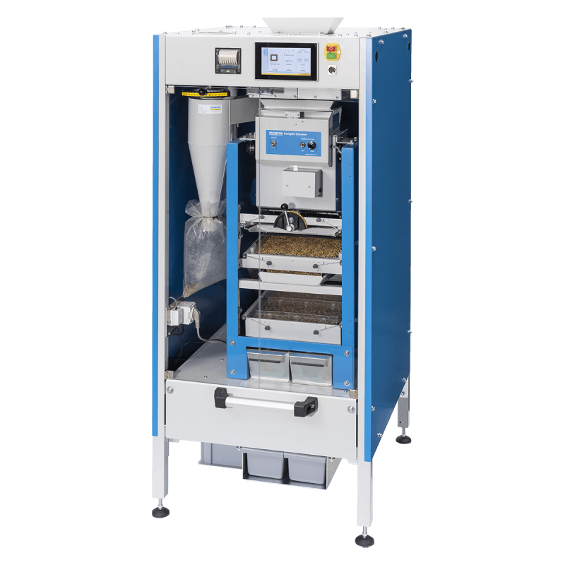 Sistem automat pentru curățarea, sortarea și cântărirea cerealelor - Pfeuffer