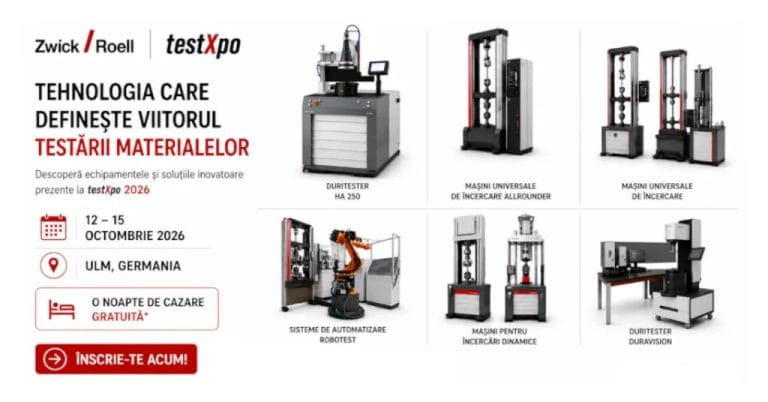 Descoperiți tehnologiile care vor defini viitorul testării materialelor la testXpo 2026