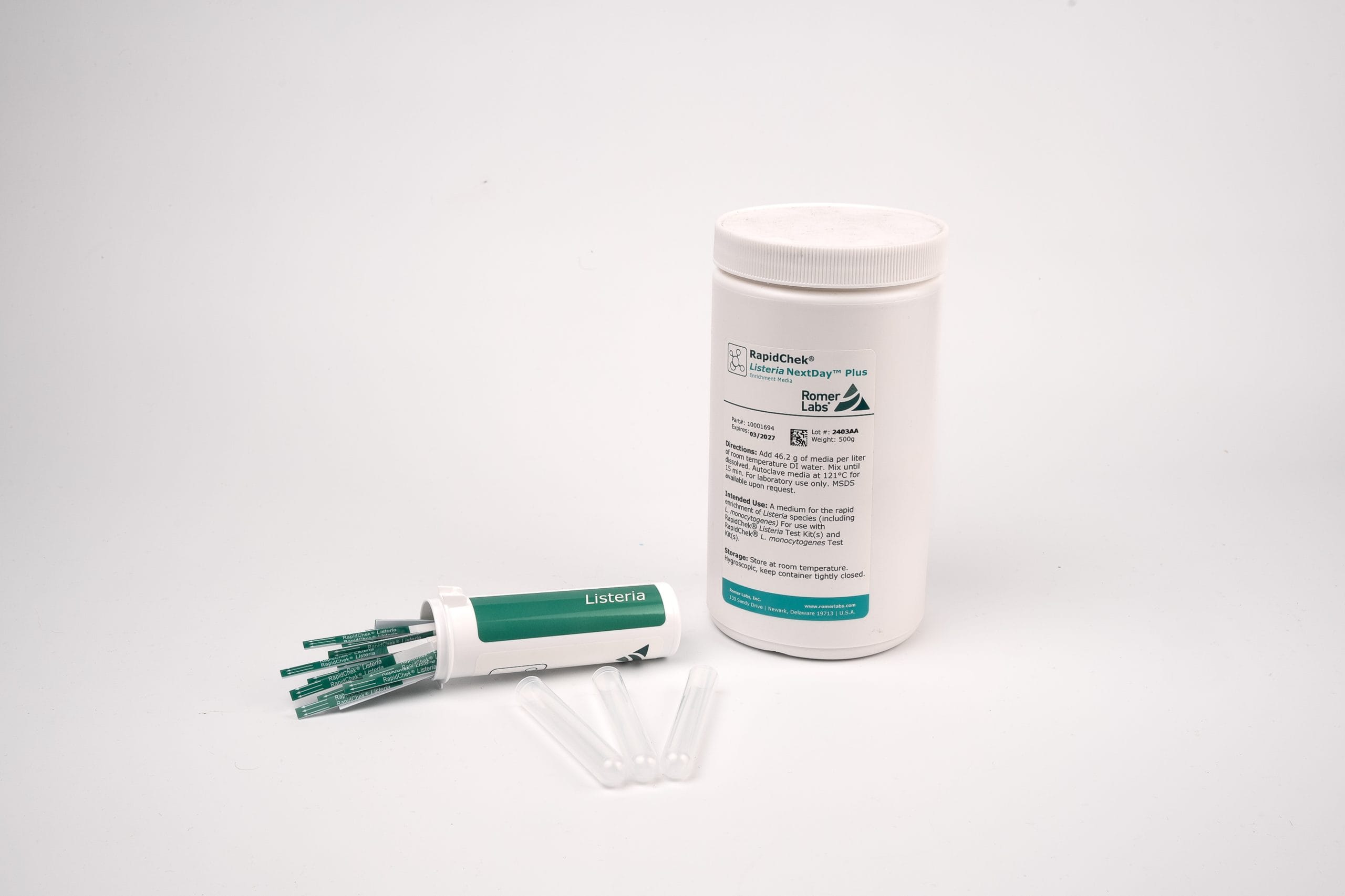 Sistem alimentar RapidChekListeria NextDay Plus