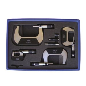 Set de micrometre de exterior cu cadru solid