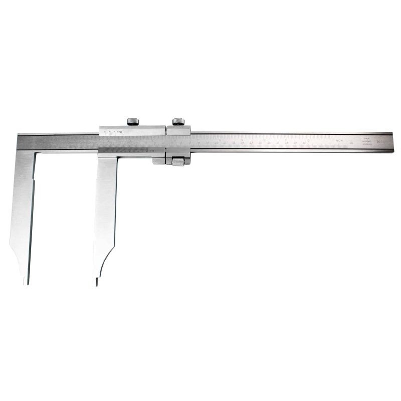 Șubler vernier monobloc din oțel inoxidabil 1/50 cu reglare fină SA011