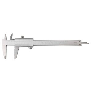 Șubler vernier monobloc din oțel inoxidabil 1/20 cu blocare cu șurub