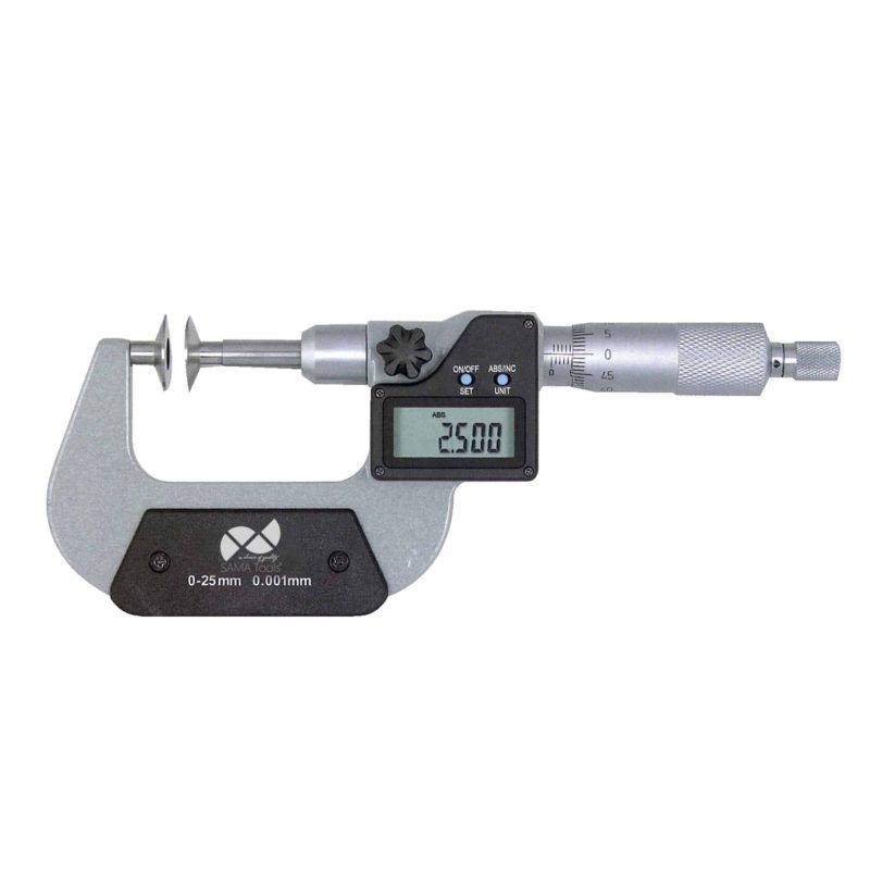 Micrometru digital cu disc exterior IP65 pentru măsurarea angrenajului