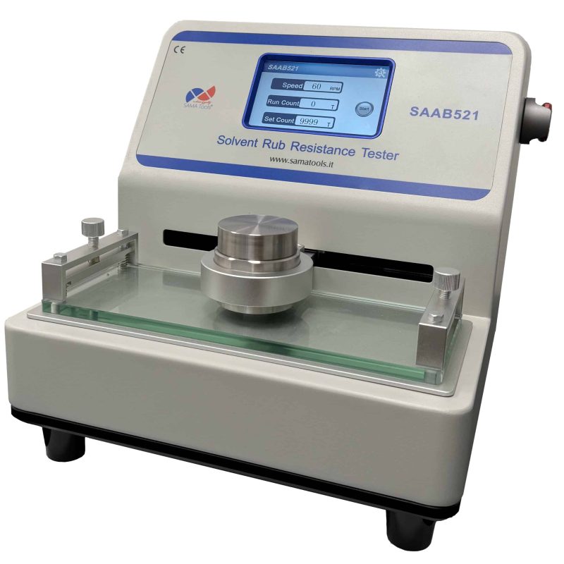 Tester de rezistență la frecare cu solvent (test MEK)