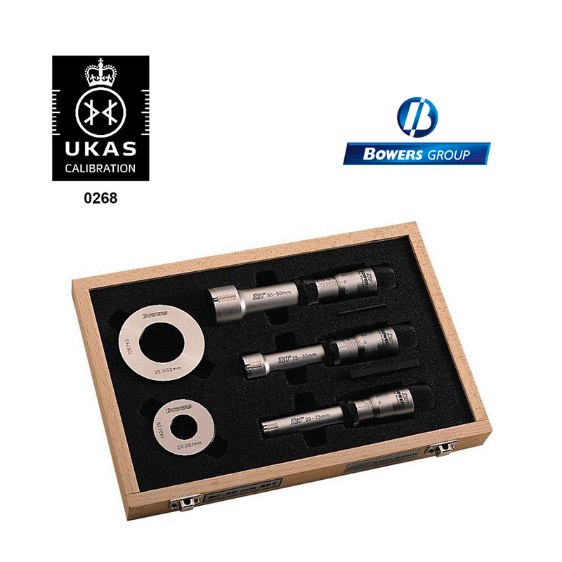 Set micrometre interne analogice în 3 puncte BOWERS