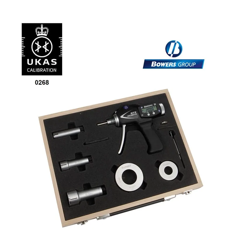 Set mâner pistol digital micrometre interne în 3 puncte BOWERS