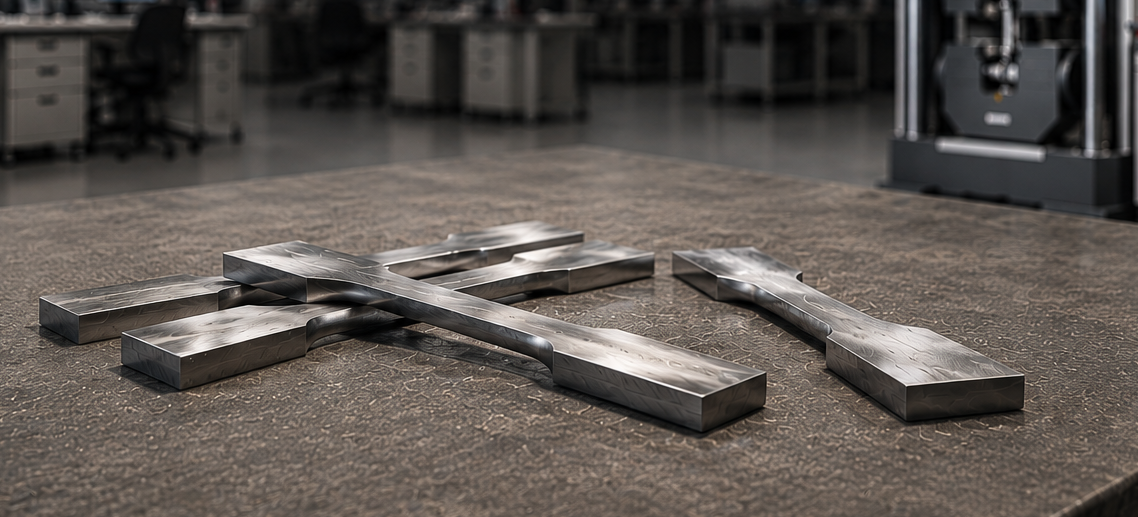 Încercarea la tracțiune a metalelor conform ISO 6892-1 și ASTM E8/E8M: înțelegerea diferențelor și beneficiile lor