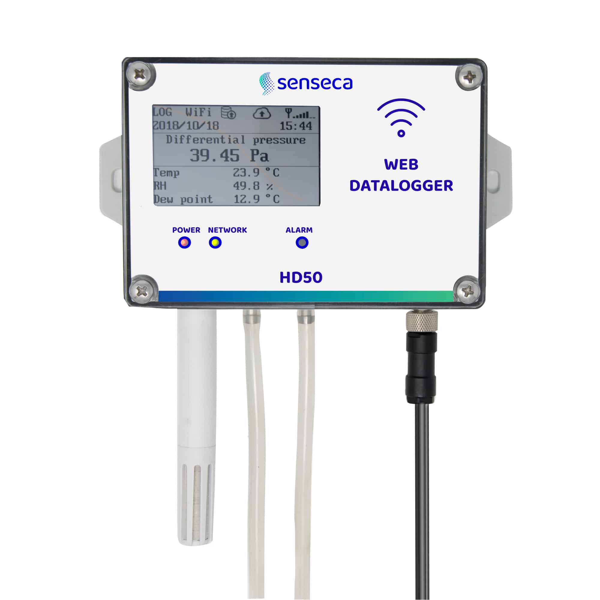 Datalogger web pentru monitorizarea mediului