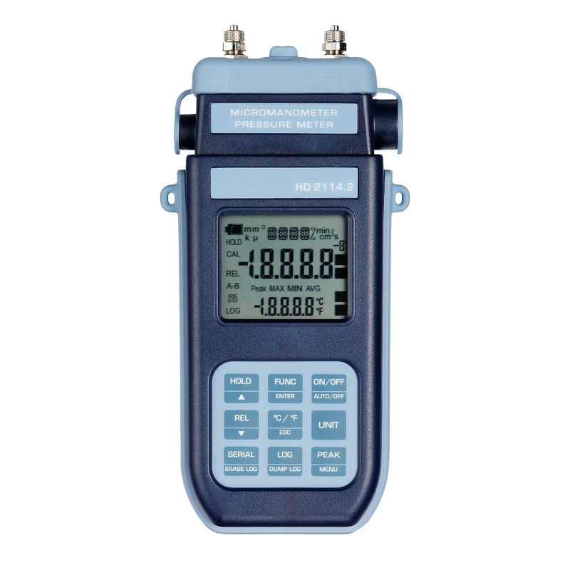 Micromanometru-termometru datalogger 20 mbar