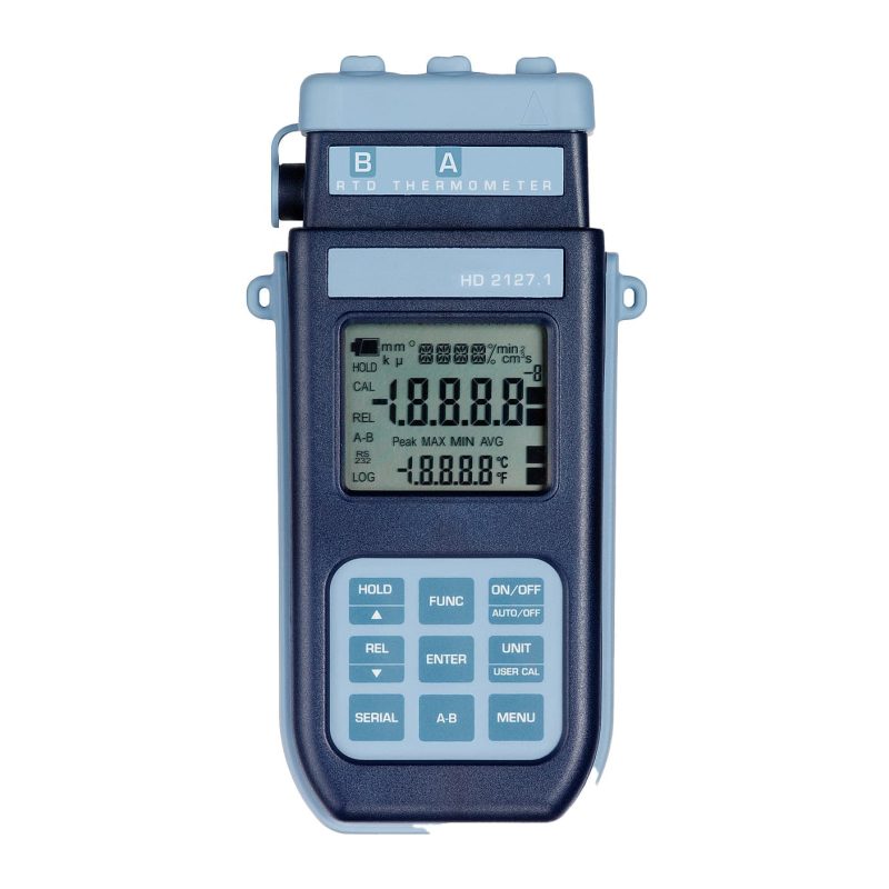 Termometru Pt100/Pt1000 cu intrare dublă