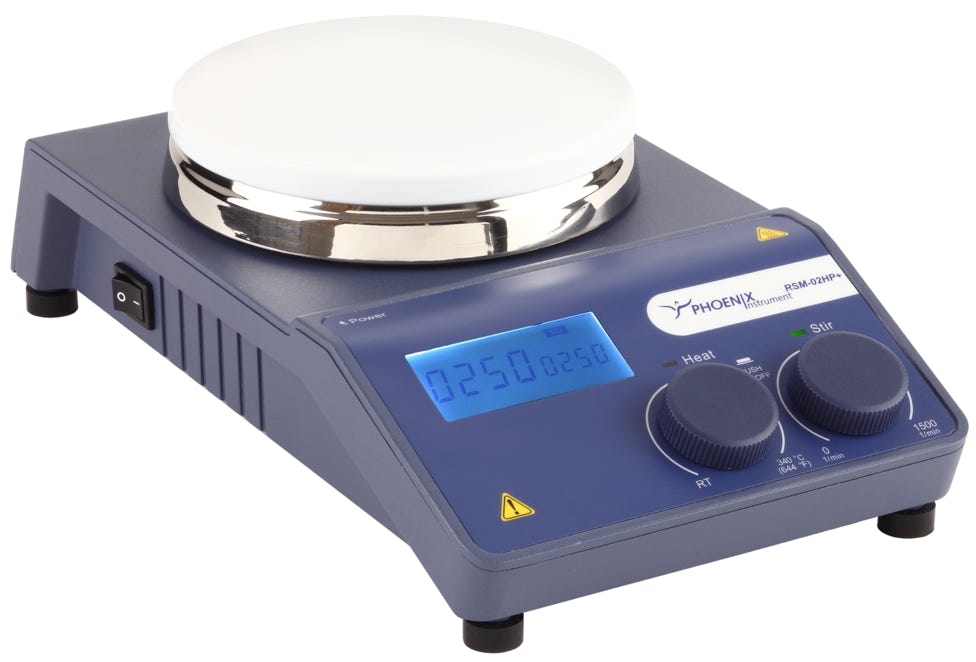 Agitator magnetic cu funcție de încălzire RSM-02HP+