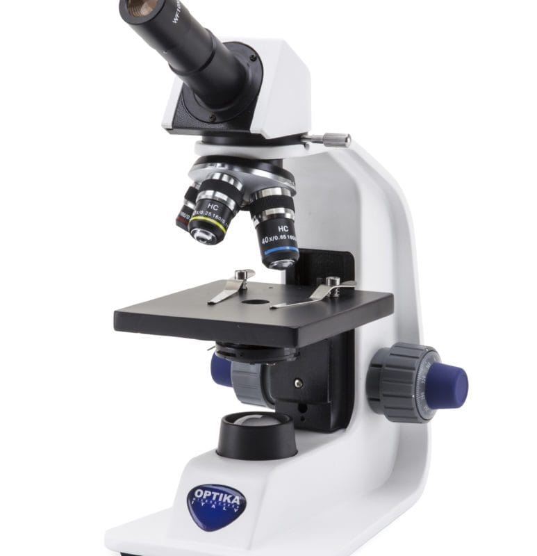 Microscop monocular cu câmp luminos, mărire 400x