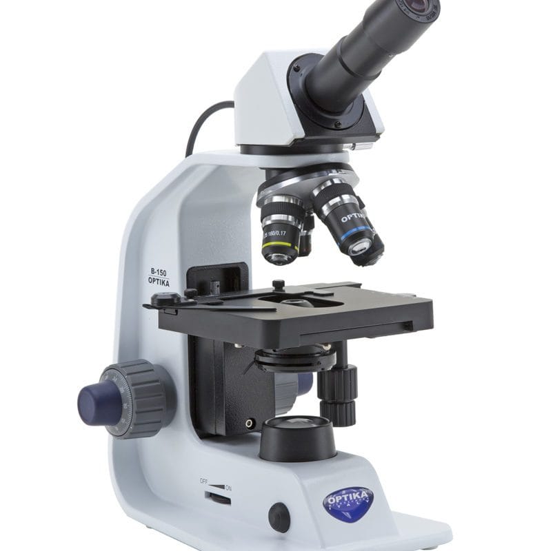 Microscop monocular cu câmp luminos B-150 ALC, mărire 600x